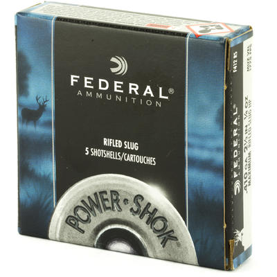 Federal Shotshells Power-Shok Rifled Slug .410 Gau