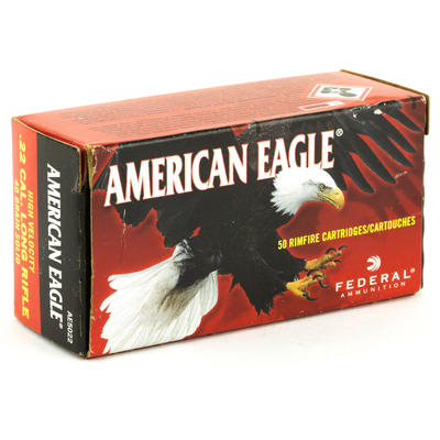 Federal Rimfire Ammo American Eagle .22 Long Rifle