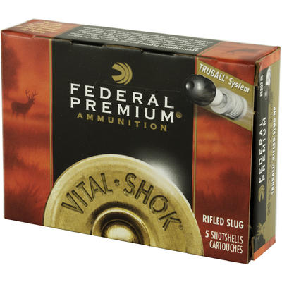 Federal Shotshells Vital-Shok 20 Gauge Rifled Slug