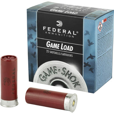 Federal Shotshells Game-Shok Game 12 Gauge 2.75in