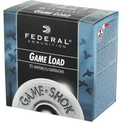 Federal Shotshells Game-Shok Game 12 Gauge 2.75in