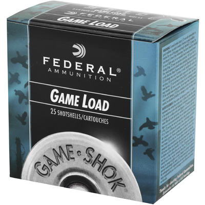 Federal Shotshells Game-Shok Game 12 Gauge 2.75in Federal Shotshells Game-Shok Game 12 Gauge 2.75in