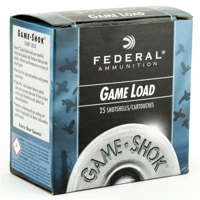 Federal Shotshells Game-Shok Game 12 Gauge 2.75in