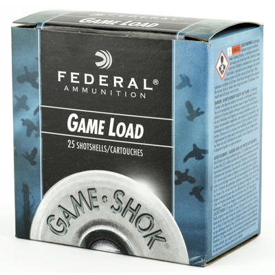 Federal Shotshells Game-Shok Game 12 Gauge 2.75in
