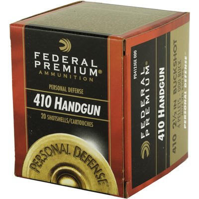 Federal Shotshells Defense .410 Gauge 2.5in 4 Pell