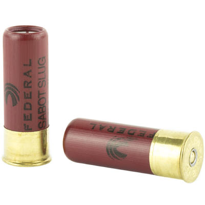 Federal Shotshells 12 Gauge 2.75in 1oz Sabot HP Sl Federal Shotshells 12 Gauge 2.75in 1oz Sabot HP Sl