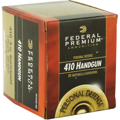Federal Shotshells Defense .410 Gauge 3in 5 Pellet