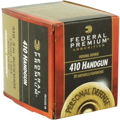 Federal Shotshells Defense .410 Gauge 3in 9 Pellet