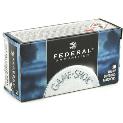Federal Rimfire Ammo Game-Shok .22 Long Rifle (LR)