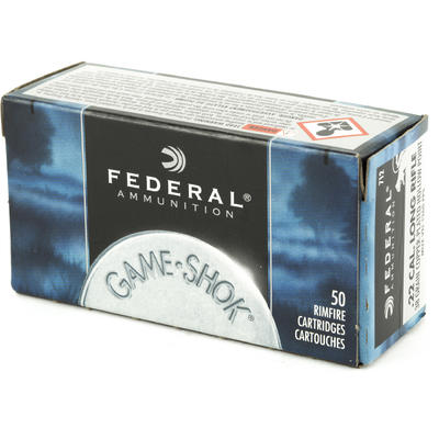Federal Rimfire Ammo Game-Shok .22 Long Rifle (LR)
