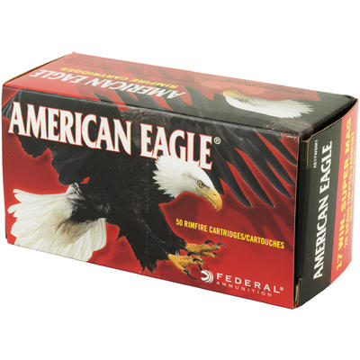 Federal Rimfire Ammo American Eagle 17 Win Super M