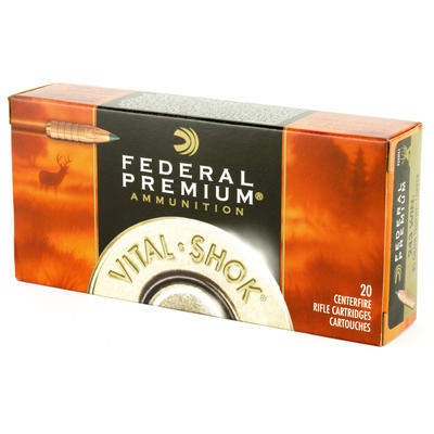 Federal Ammo Vital-Shok 243 Winchester Trophy Copp