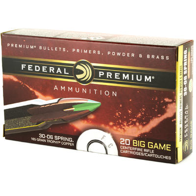 Federal Ammo Vital-Shok 30-06 Springfield Trophy C