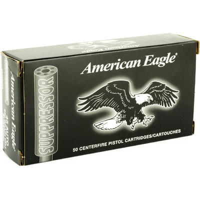 Federal Ammo American Eagle Suppressor 45 ACP 230 Federal Ammo American Eagle Suppressor 45 ACP 230