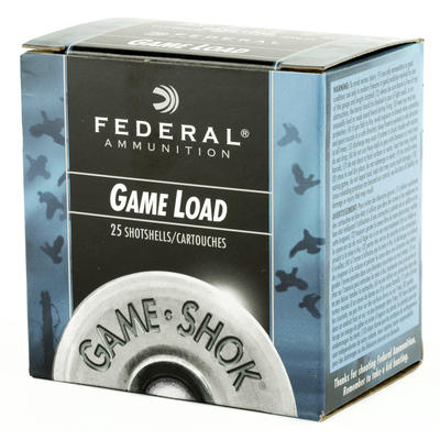 Federal Shotshells Game-Shok Game 20 Gauge 2.75in Federal Shotshells Game-Shok Game 20 Gauge 2.75in