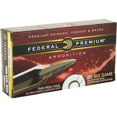 Federal Ammo Vital-Shok 7mm Magnum Sierra GameKing