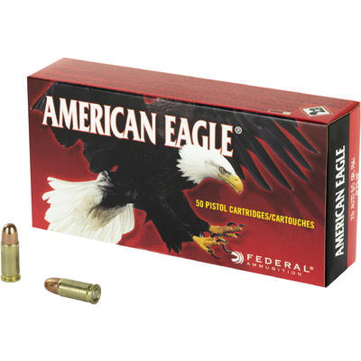 Federal American Eagle Metal FMJ Ammo