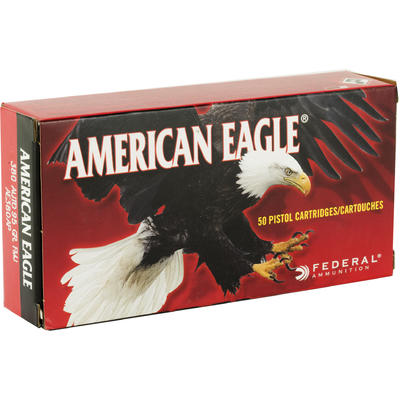 Federal Ammo American Eagle 380 ACP Metal Case 95