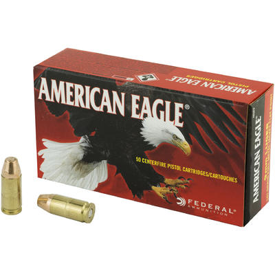 Federal Ammo American Eagle 9mm FMJ 147 Grain 50 R