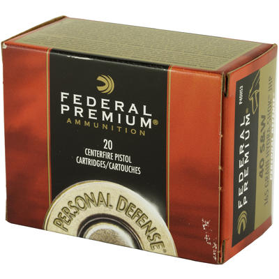 Federal Ammo 40 S&W Hydra-Shok JHP 165 Grain 2