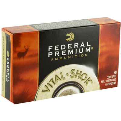 Federal Ammo Vital-Shok 30-06 Springfield Nosler B