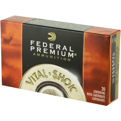 Federal Ammo Vital-Shok 30-06 Springfield Nosler B