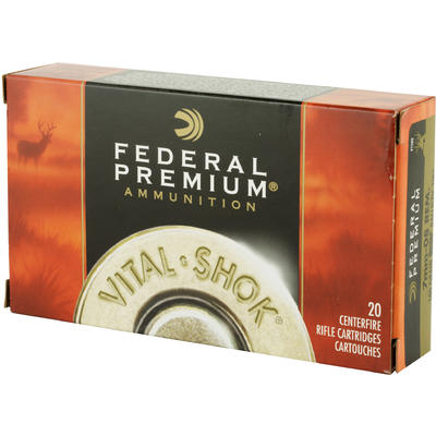 Federal Ammo Vital-Shok 7mm-08 Remington Nosler Ba