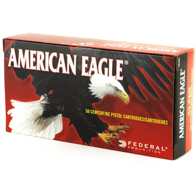 Federal Ammo American Eagle 40 S&W FMJ 180 Gra