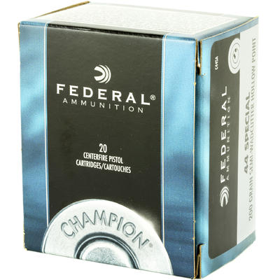 Federal Ammo 44 Special Semi-Wadcutter HP 200 Grai