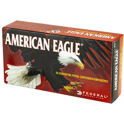 Federal Ammo American Eagle 10mm FMJ 180 Grain 50