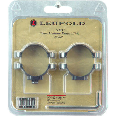 Leupold 30mm Rings 30mm Medium 30mm Dia Black [499