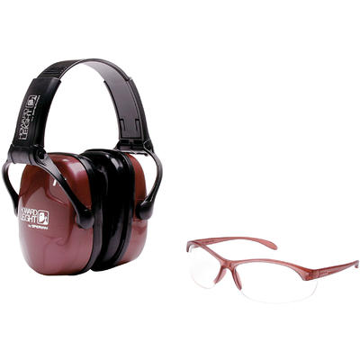 Howard Leight Muff/Glasses Combo Dusty Rose Frame