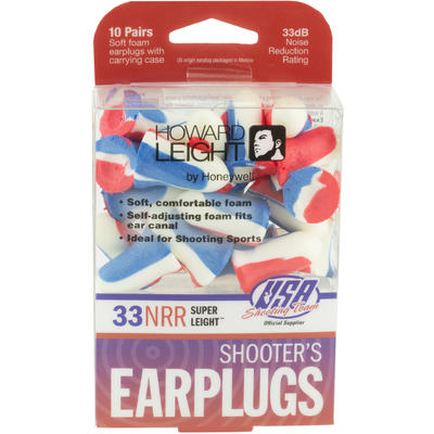 Howard Leight Super Leight Earplugs USA Shooters E
