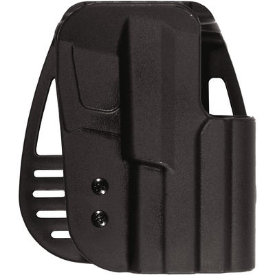Uncle Mikes Kydex Paddle Open Top 12 Black Kydex [