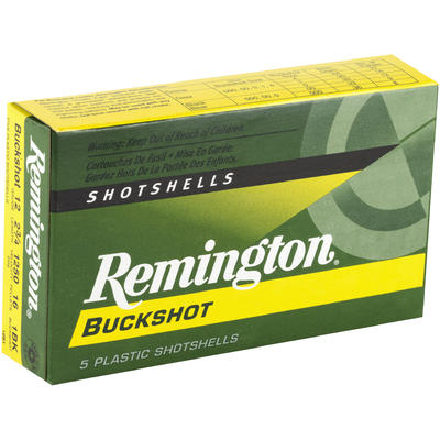 Remington Shotshells 12 Gauge #1-Buckshot 2.75in 1