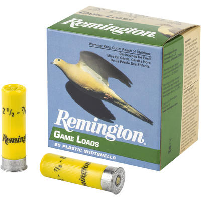 Remington Shotshells Game 20 Gauge 2.75in 7/8oz #8