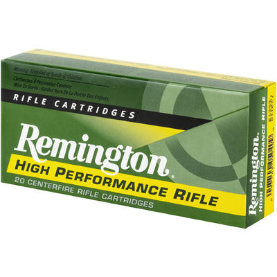 Remington Ammo 222 Rem 50 Grain PSP 20 Rounds [R22