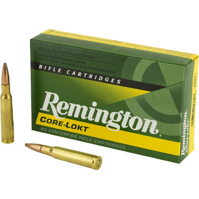 Remington Ammo Core-Lokt 7x57mm Mauser PSP 140 Gra