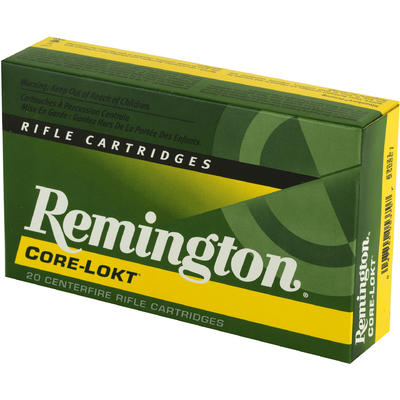 Remington Ammo Core-Lokt 7x57mm Mauser PSP 140 Gra