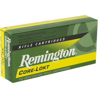 Remington Ammo Core-Lokt 300 Savage PSP 150 Grain