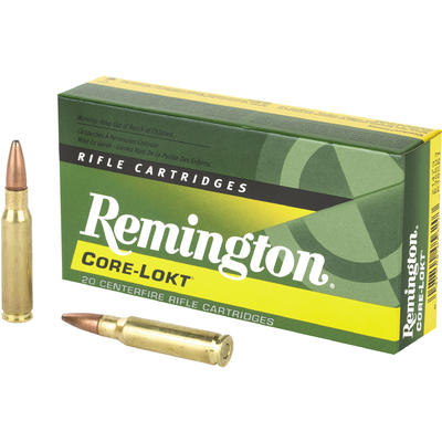 Remington Ammo Core-Lokt 308 Winchester PSP 180 Gr