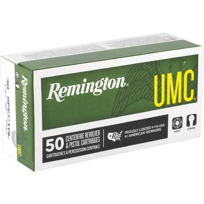 Remington Ammo UMC 38 Special Metal Case 130 Grain