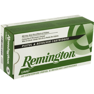 Remington Ammo UMC 44 Magnum JSP 180 Grain 50 Roun