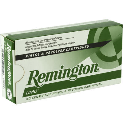 Remington Ammo UMC 40 S&W Metal Case 165 Grain