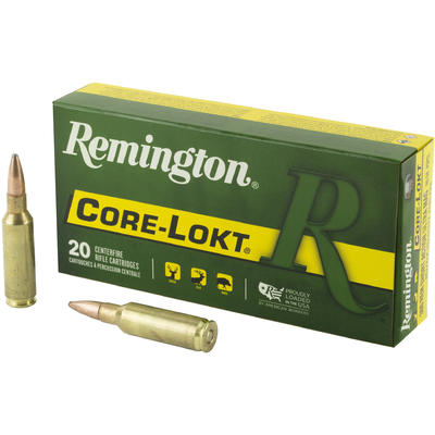 Remington Ammo Core-Lokt 300 WSM Core-Lokt PSP 165