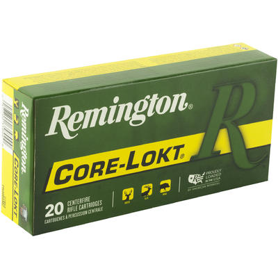 Remington Ammo Core-Lokt 300 WSM Core-Lokt PSP 165