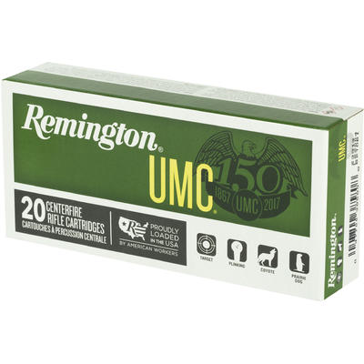 Remington Ammo UMC 22-250 Remington 50 Grain JHP 2