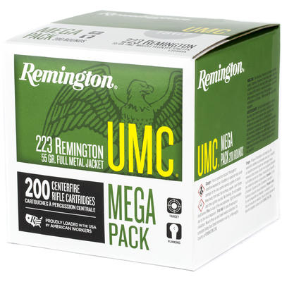 Remington Ammo UMC 223 Remington Metal Case 55 Gra
