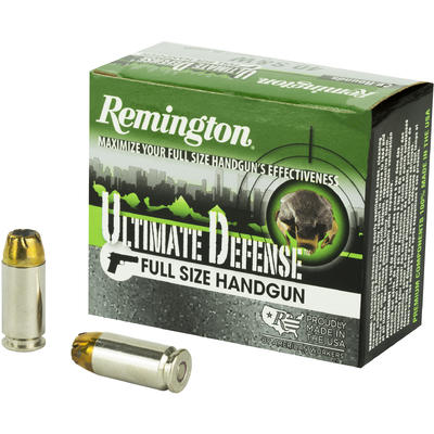 Remington Ammo Defense 40S 165 Grain JHP 20 Rounds