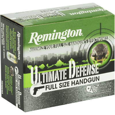 Remington Ammo Defense 40S 165 Grain JHP 20 Rounds